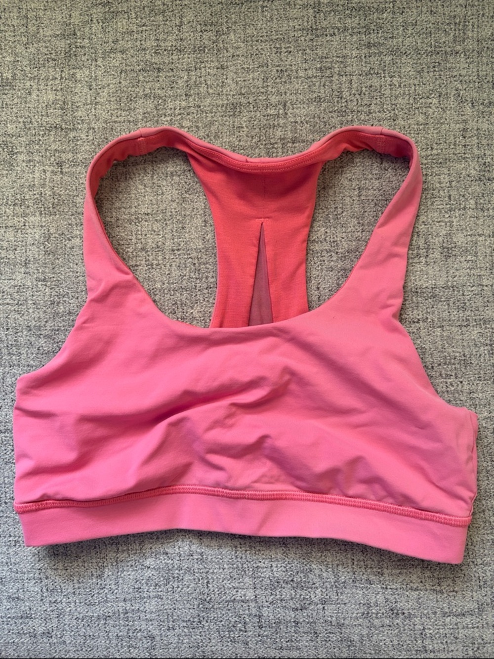 Lululemon sports bra - pink, sized 6